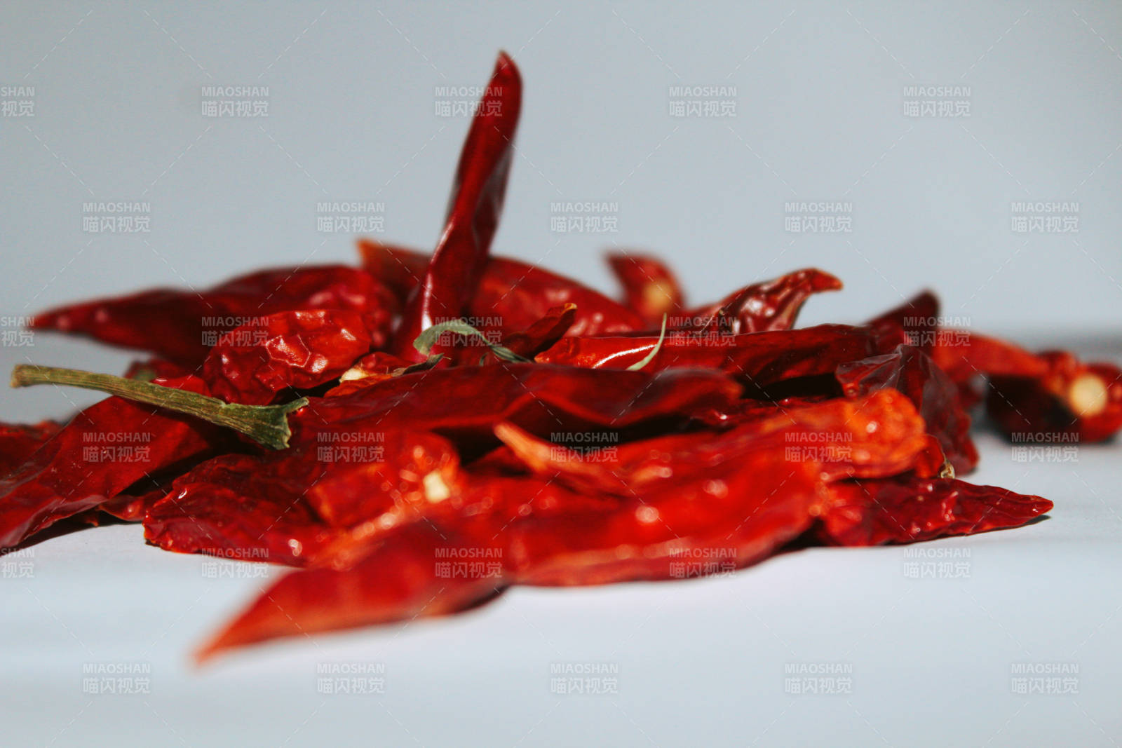 干红辣椒特写图片