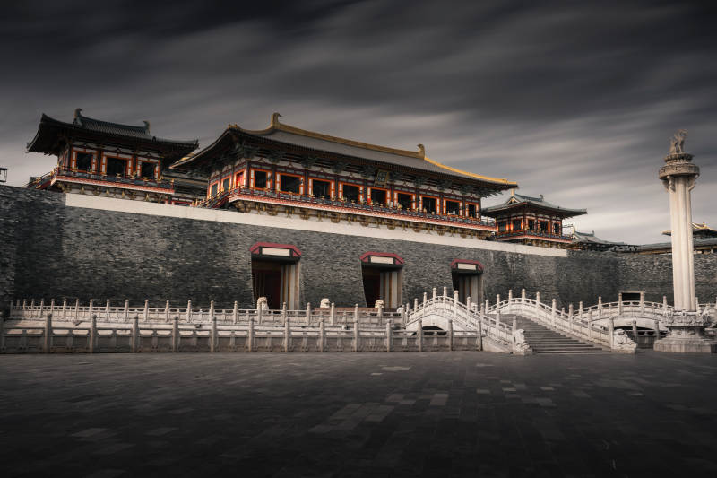 古建筑的庄严与宁静图片