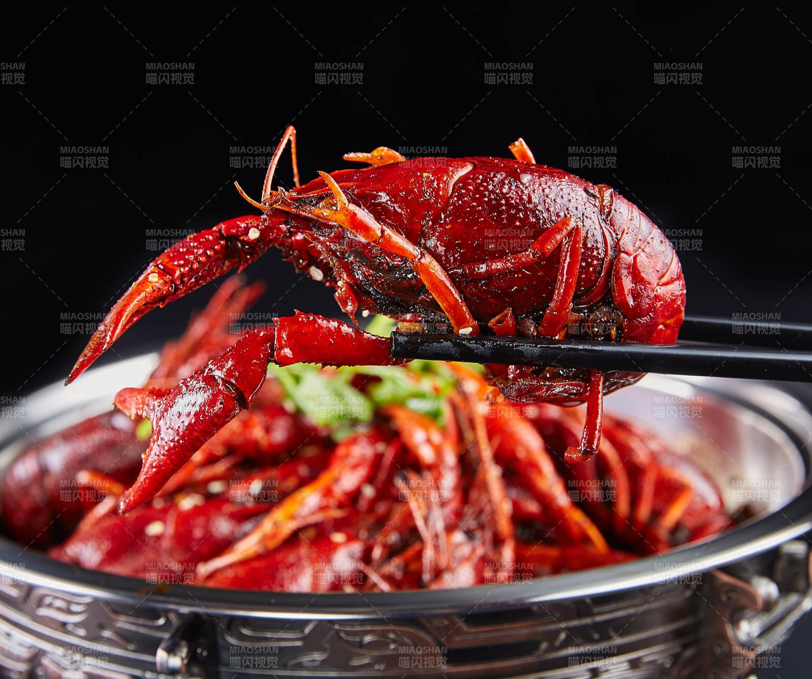 麻辣小龙虾 美味诱惑图片