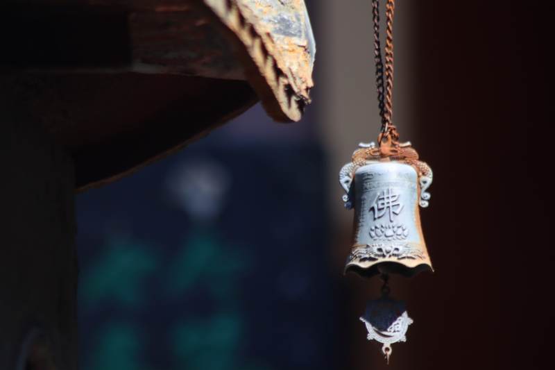 古寺风铃 静谧悠扬图片