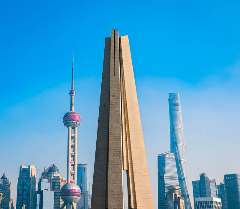 上海陆家嘴金融中心图片