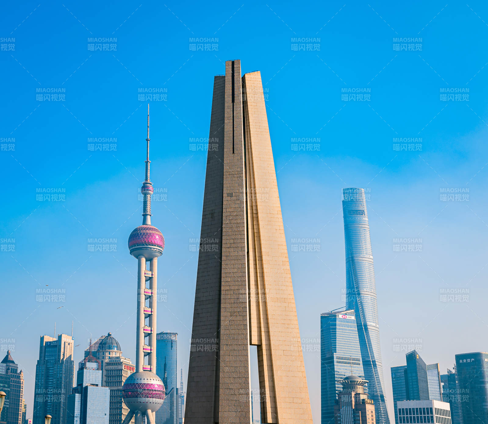 上海陆家嘴金融中心图片