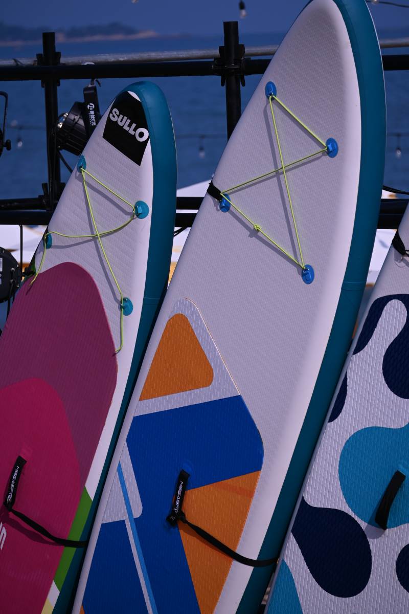 多彩桨板展示图图片