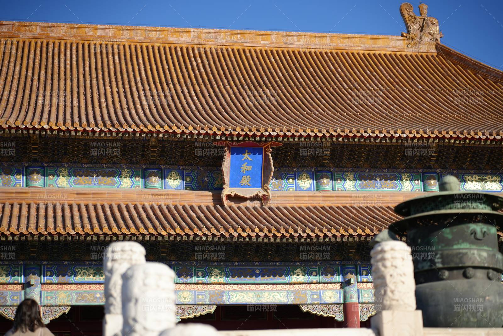 故宫太和门建筑细节图片