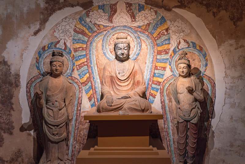 佛像与壁画图片