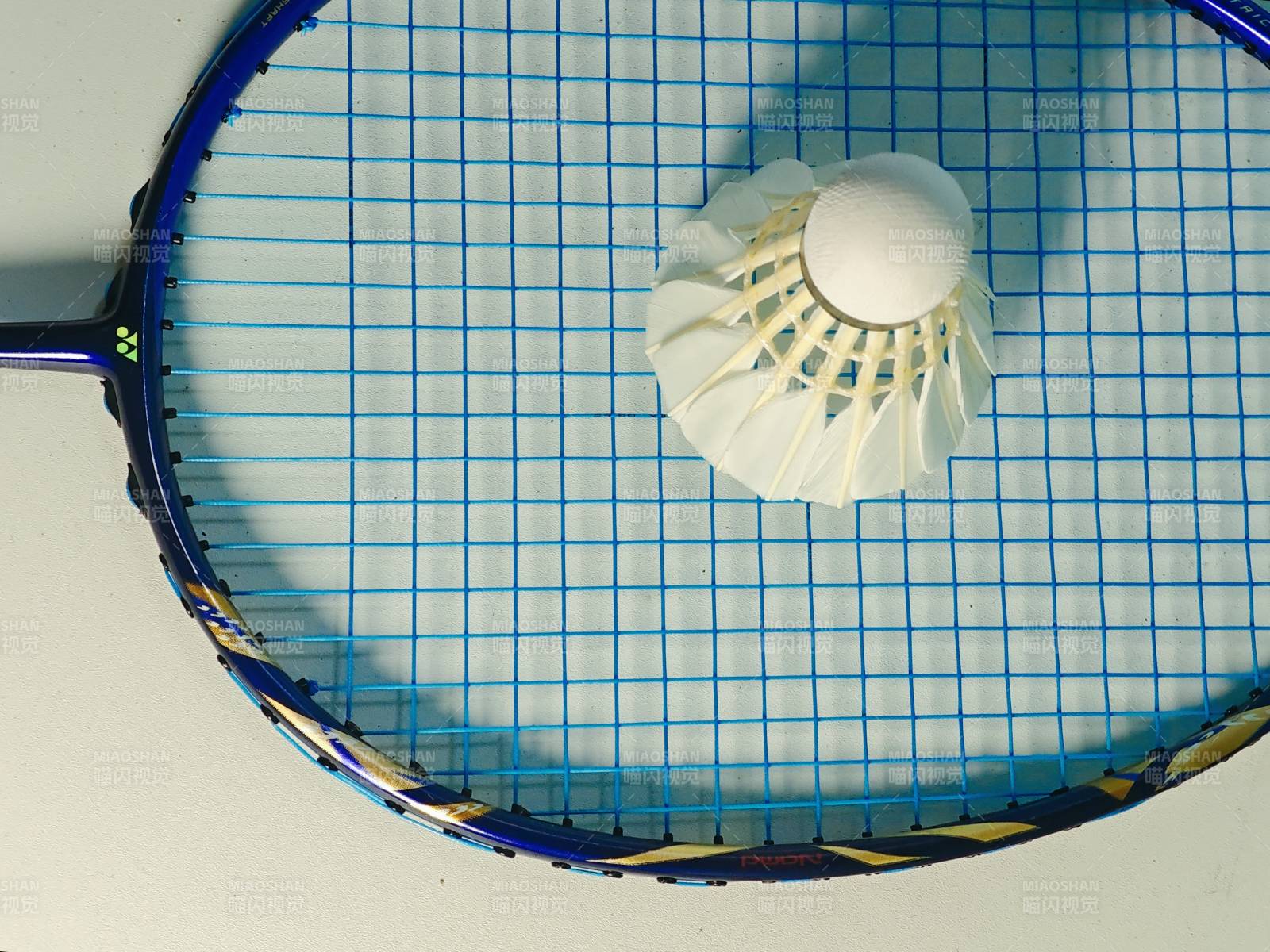 羽毛球与球拍的完美结合图片