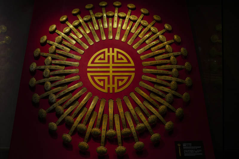 金累丝万年如意金币图片