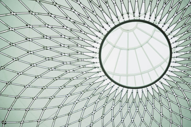 几何穹顶天窗图片