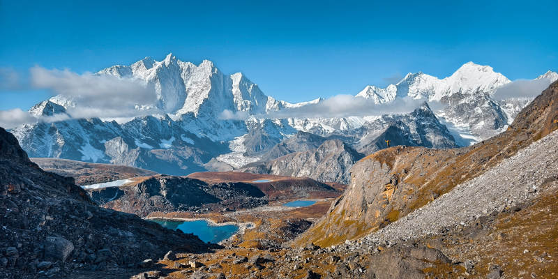 雪山湖泊 壮丽风光图片