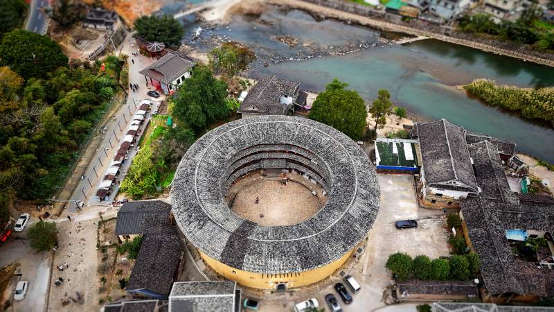 福建土楼 古老建筑的奇迹图片