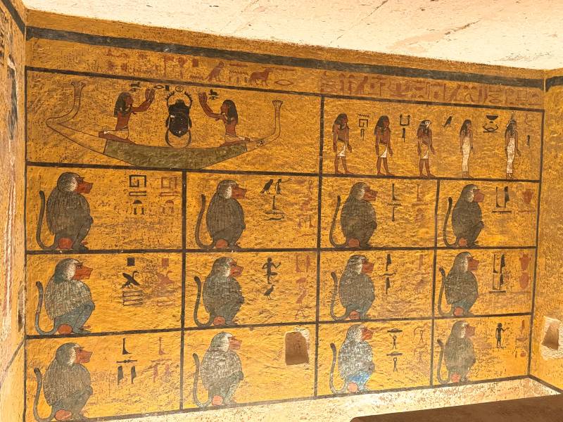 埃及-帝王谷-法老墓图片