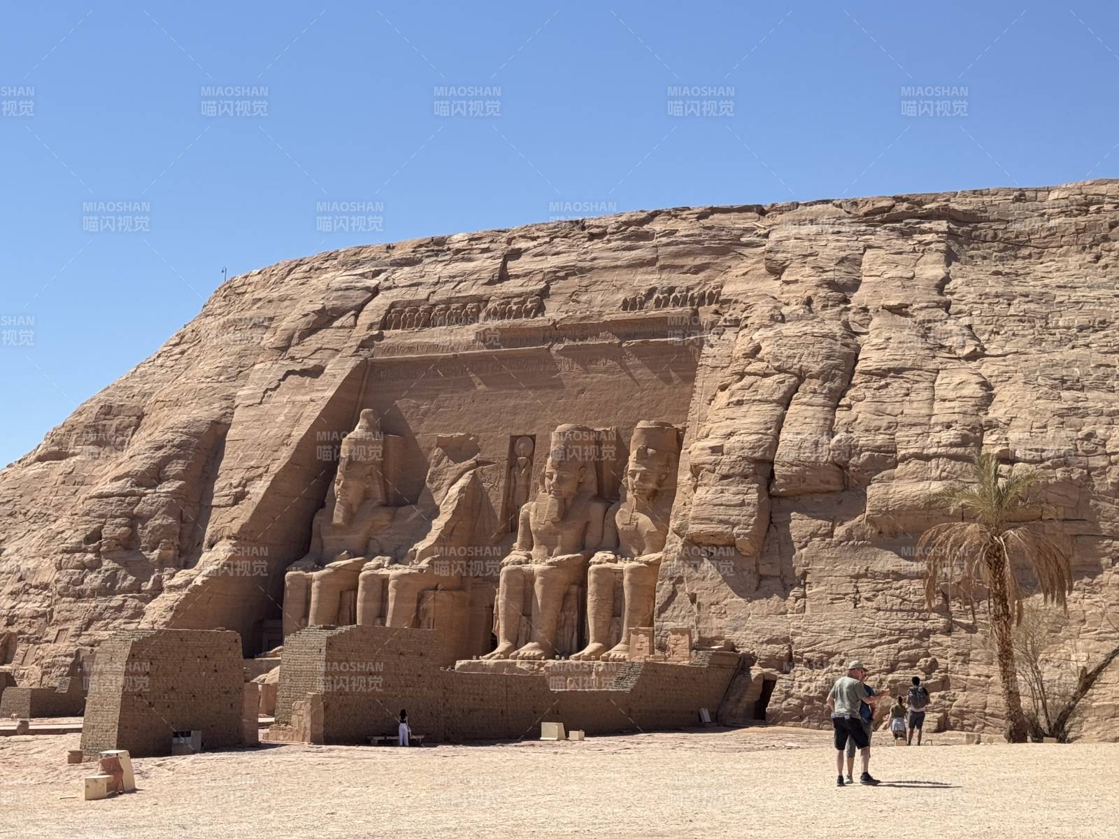 阿布辛拜勒神庙图片