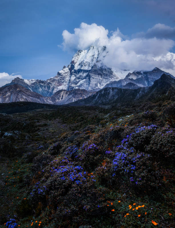  稻城亚丁雪山之巅 图片