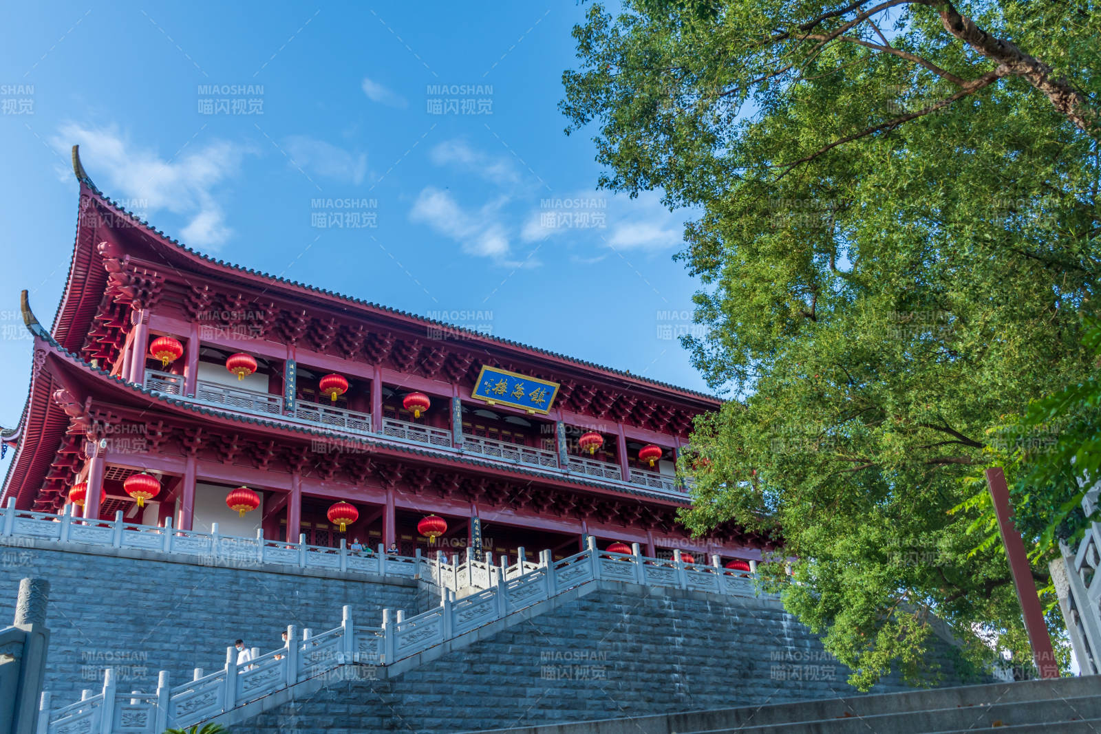 福州屏山公园镇海楼图片