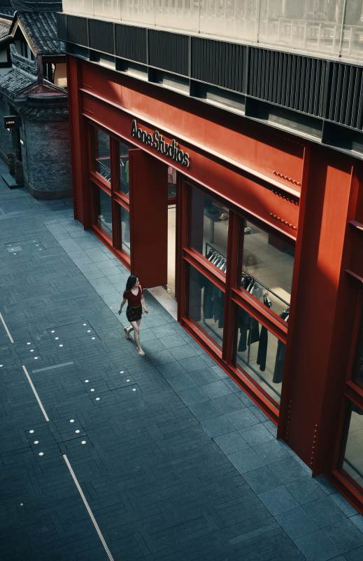 红墙下的独行者图片