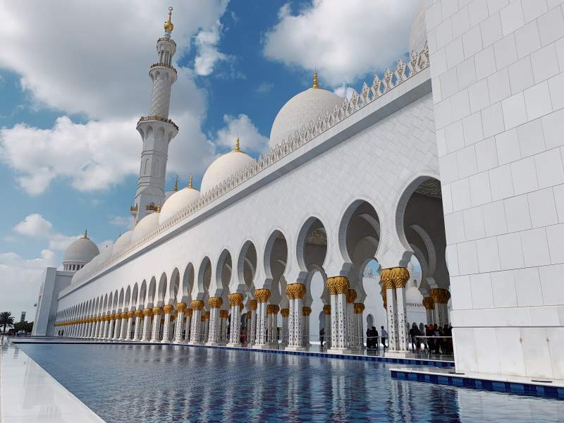 阿布扎比谢赫扎耶德大清真寺图片