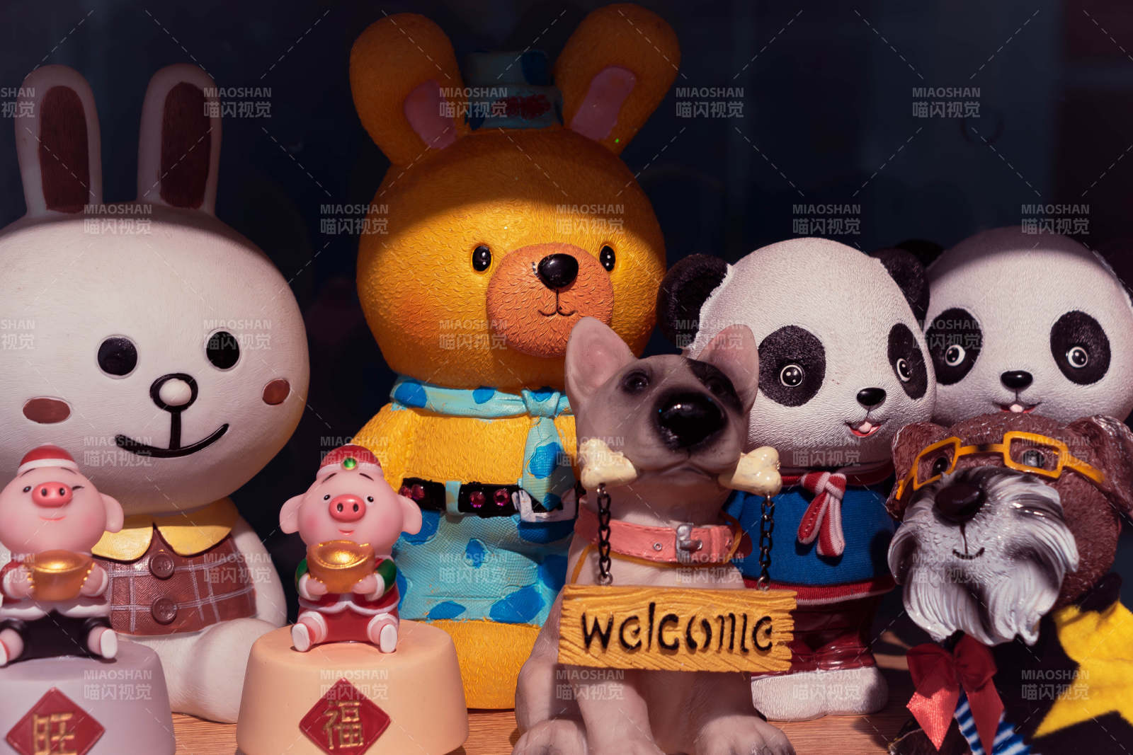 萌趣动物欢迎派对图片