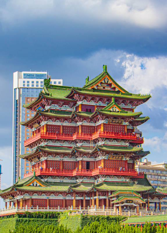 滕王阁 古典与现代的交融图片