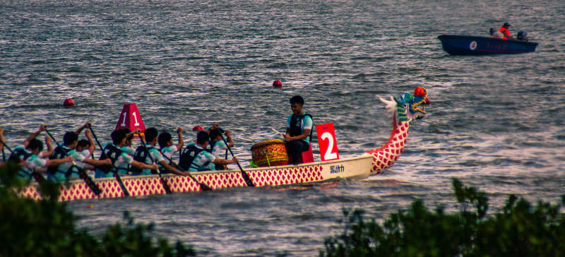 龙舟竞渡 水上争锋图片