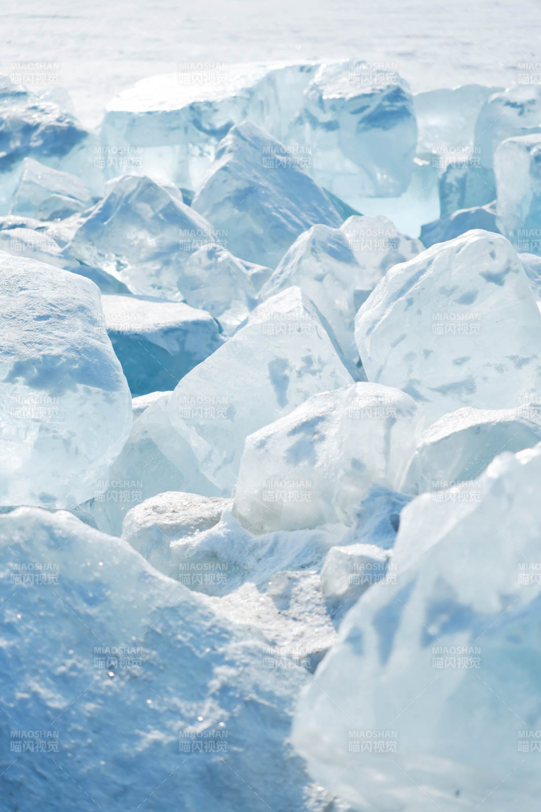 冰晶世界 纯净之美图片