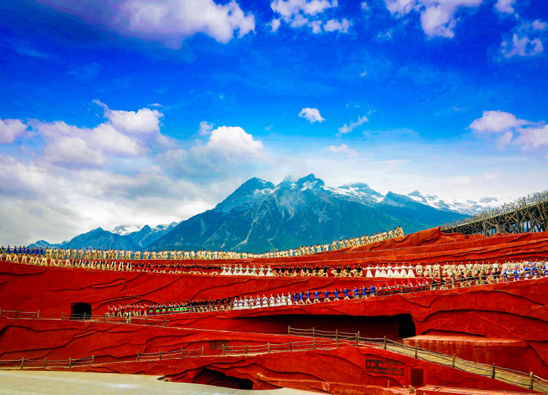 印象丽江 大型实景演出图片