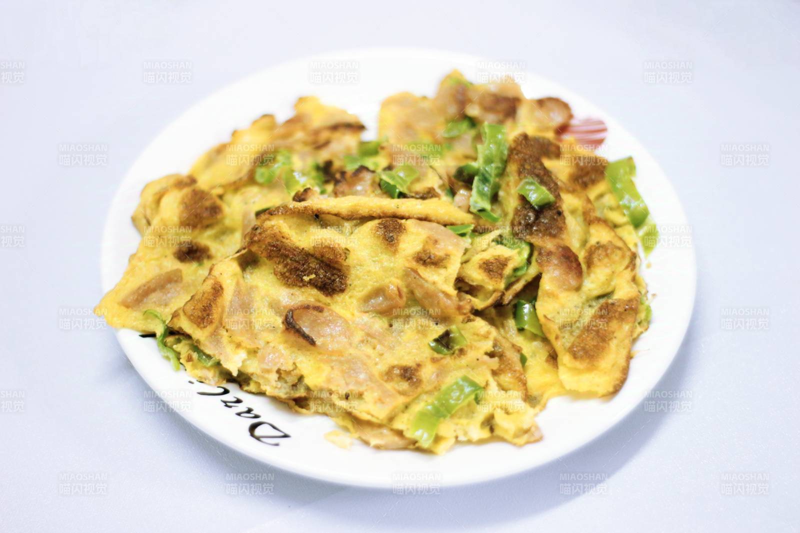 香煎鸡蛋饼图片