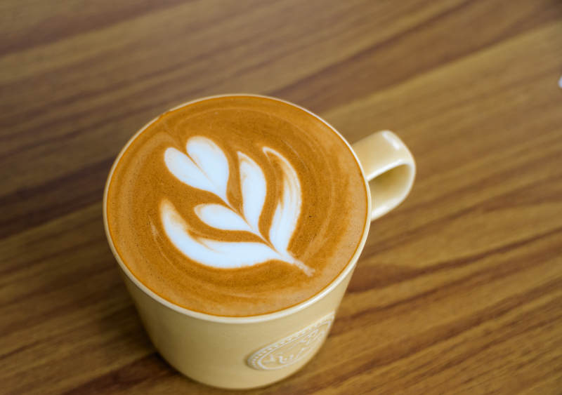 咖啡拉花艺术图片