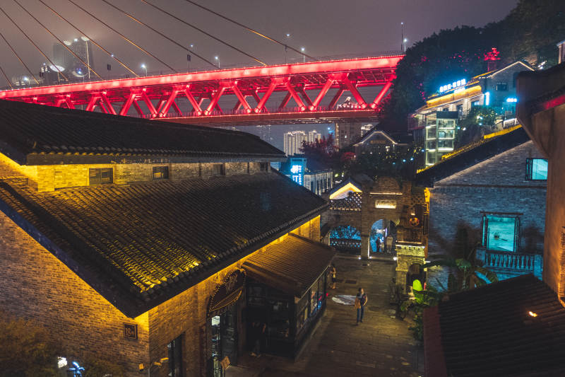 重庆龙门浩老街图片