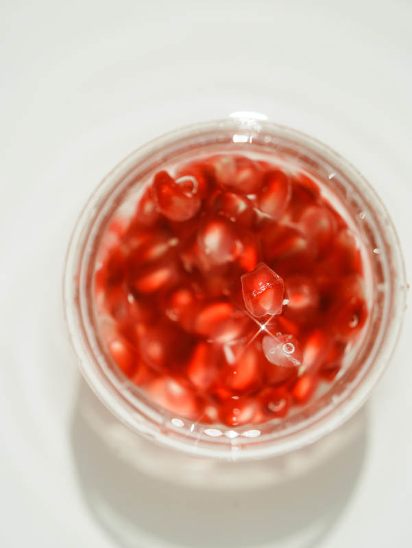 石榴籽晶莹剔透图片