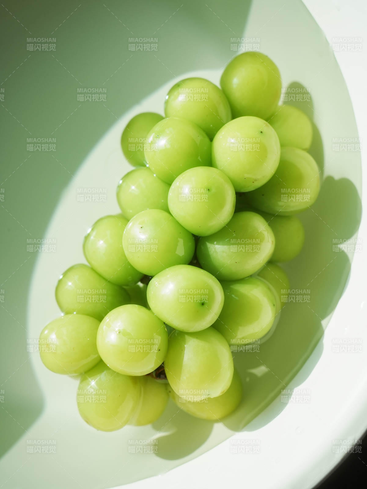 青翠葡萄 清新诱人图片