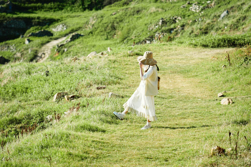 草原上的悠闲时光图片