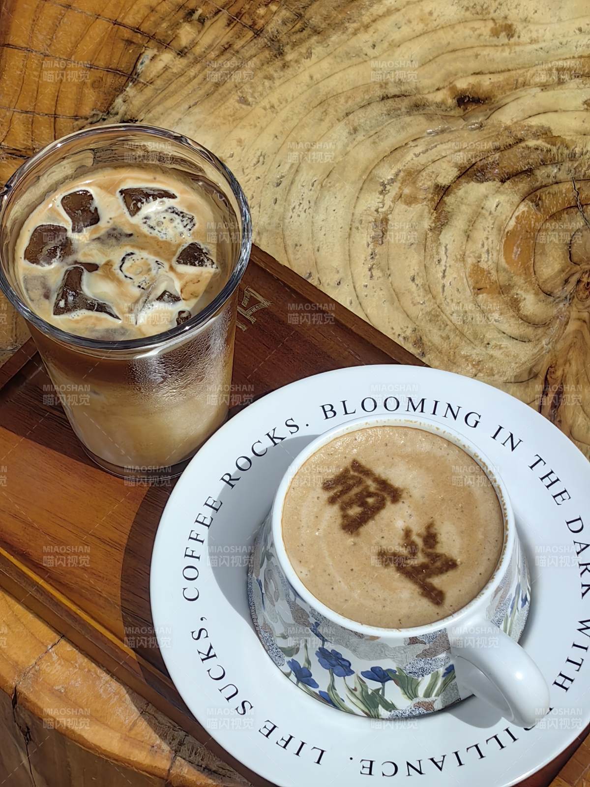 咖啡时光 热饮与冰咖图片