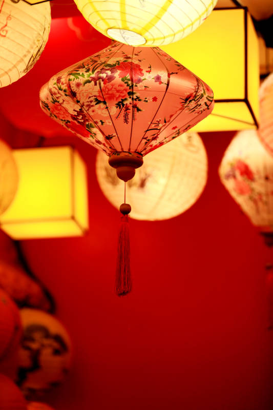 中式仿古灯笼图片