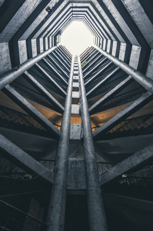 工业风建筑内部结构图片