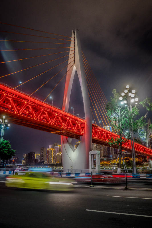 重庆东水门大桥图片