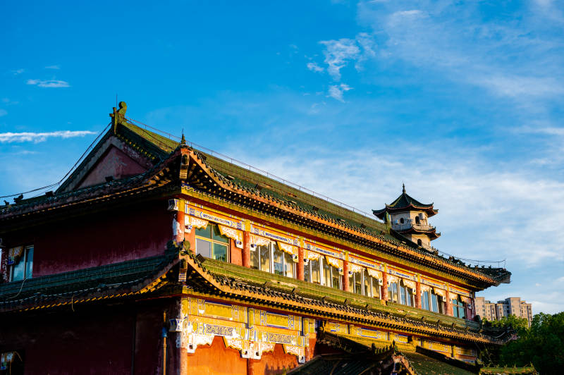 大冶寡妇堤古建图片