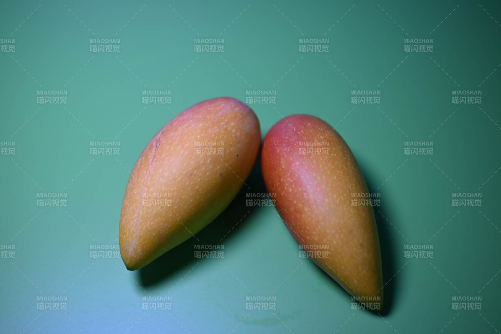 双芒果静物图图片