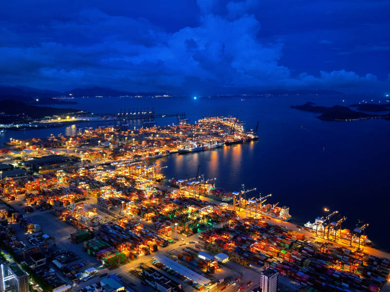 蓝调盐田港全貌图片