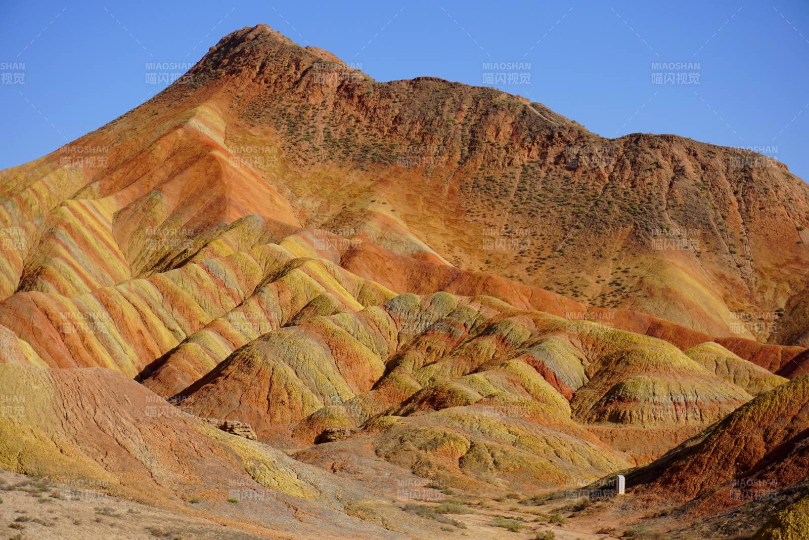 张掖七彩丹霞地貌图片