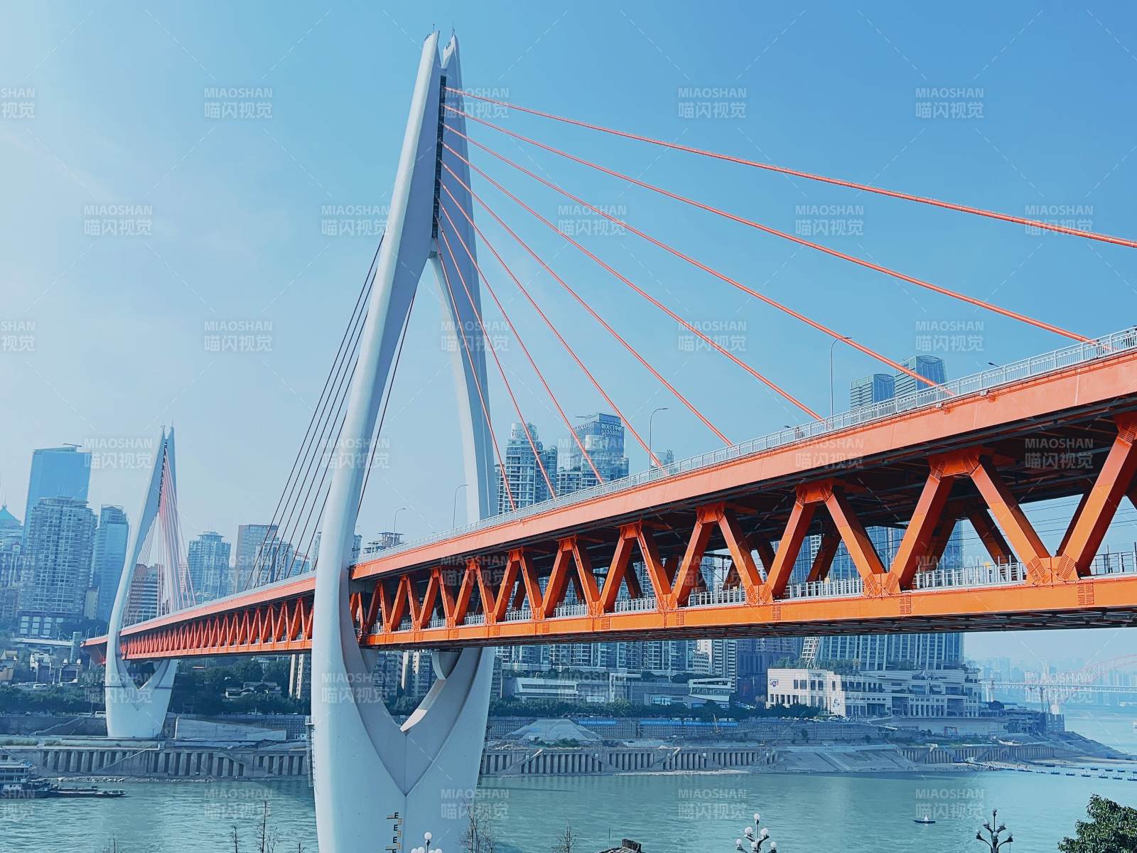 重庆千厮门大桥风光图片