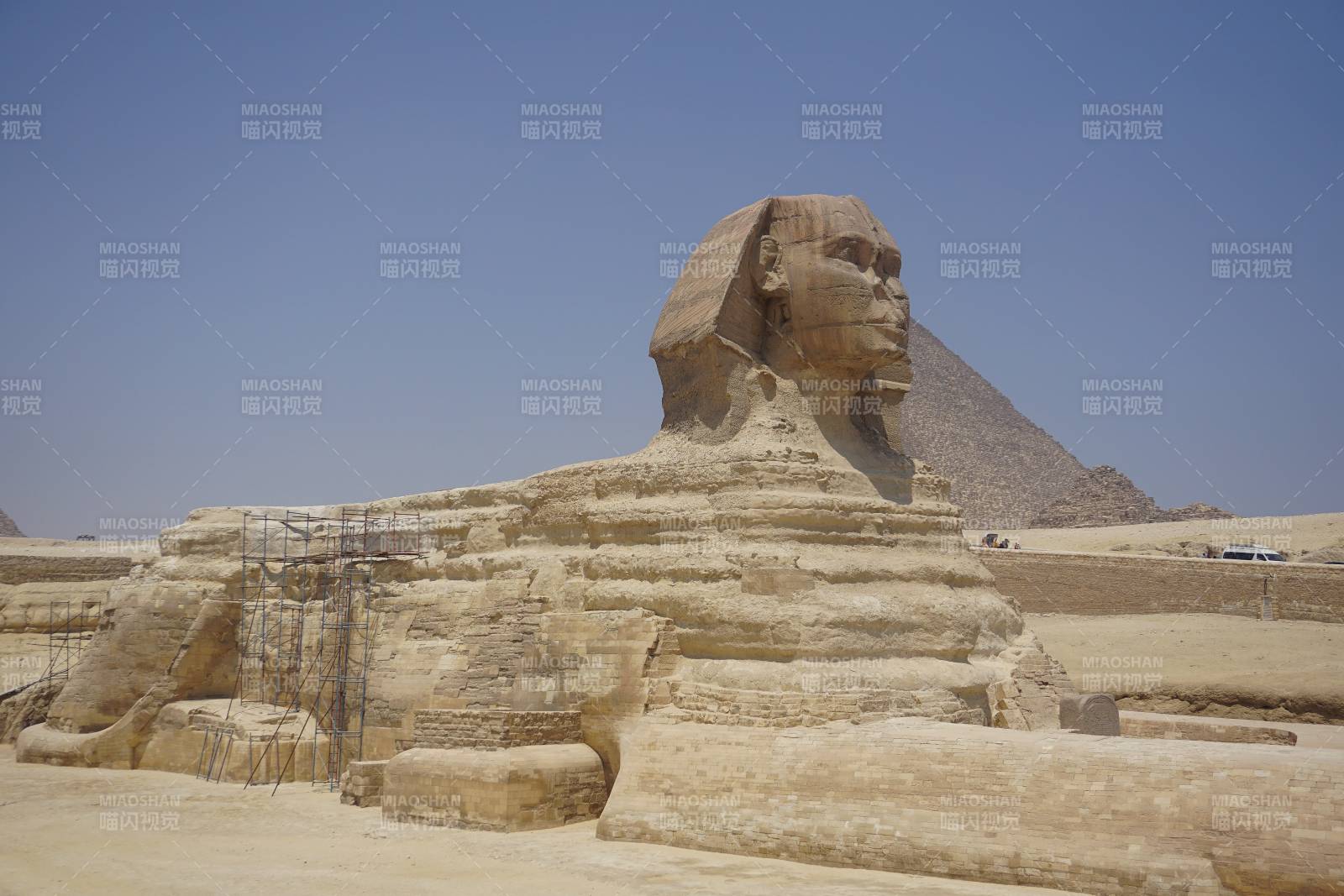 狮身人面像的壮丽景象图片