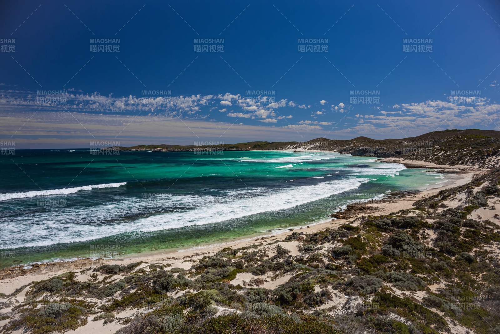 碧海蓝天 沙滩美景图片