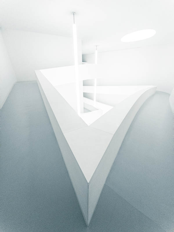 极简主义的白色空间设计图片