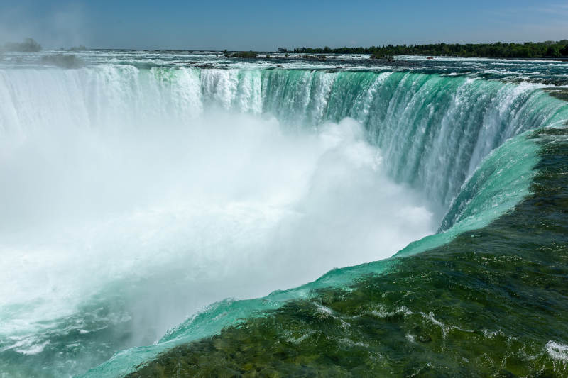 尼亚加拉瀑布壮观景象图片