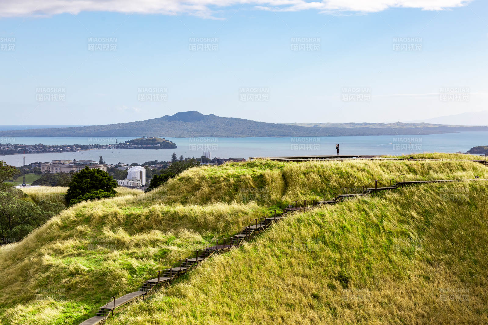 新西兰奥克兰 伊甸山风光图片