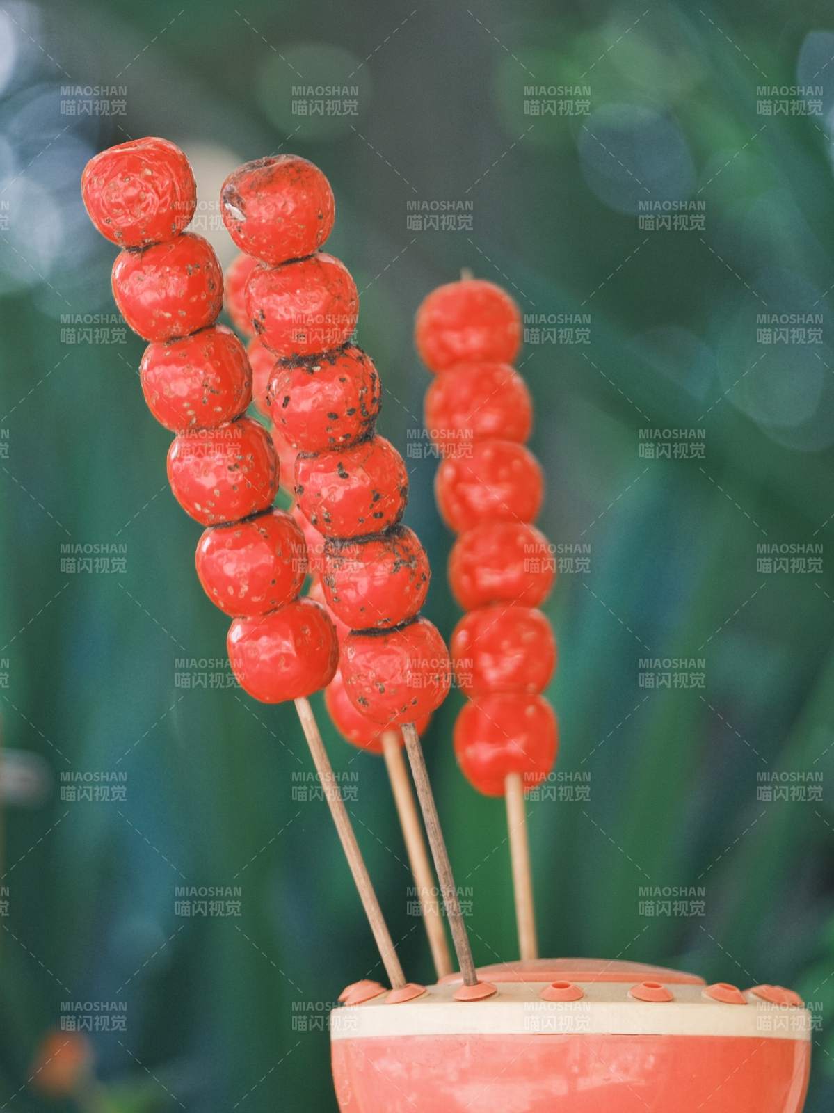 糖葫芦串 甜蜜诱惑图片