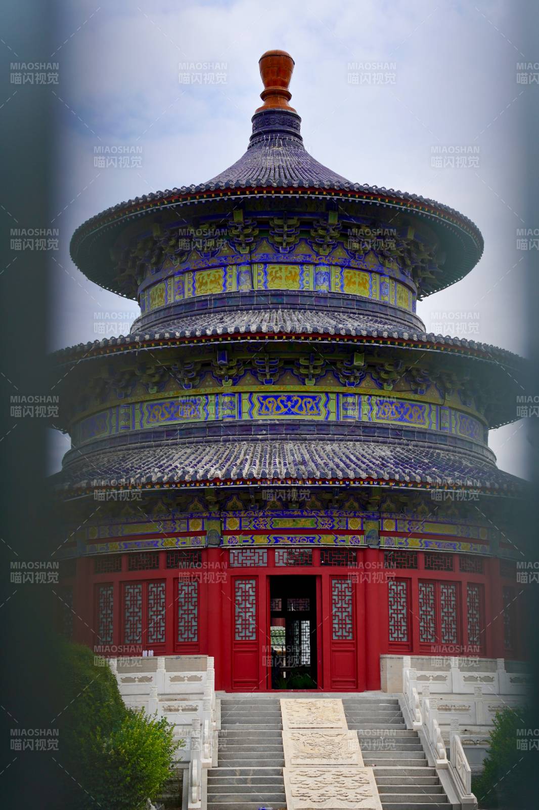 天坛祈年殿的壮丽景象图片