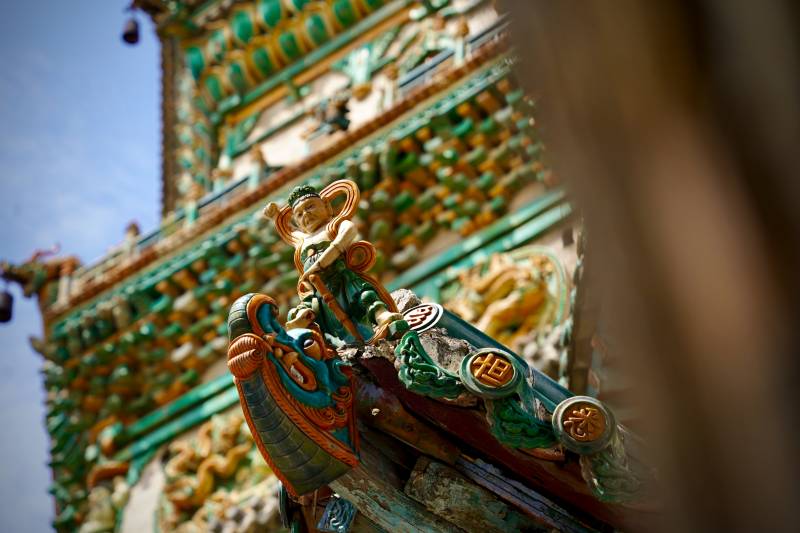 山西临汾广胜寺飞虹塔图片