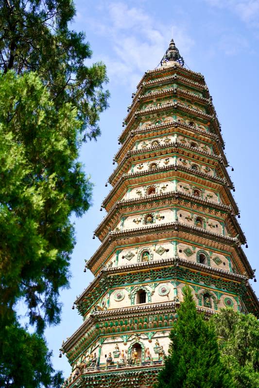 广胜寺飞虹塔图片