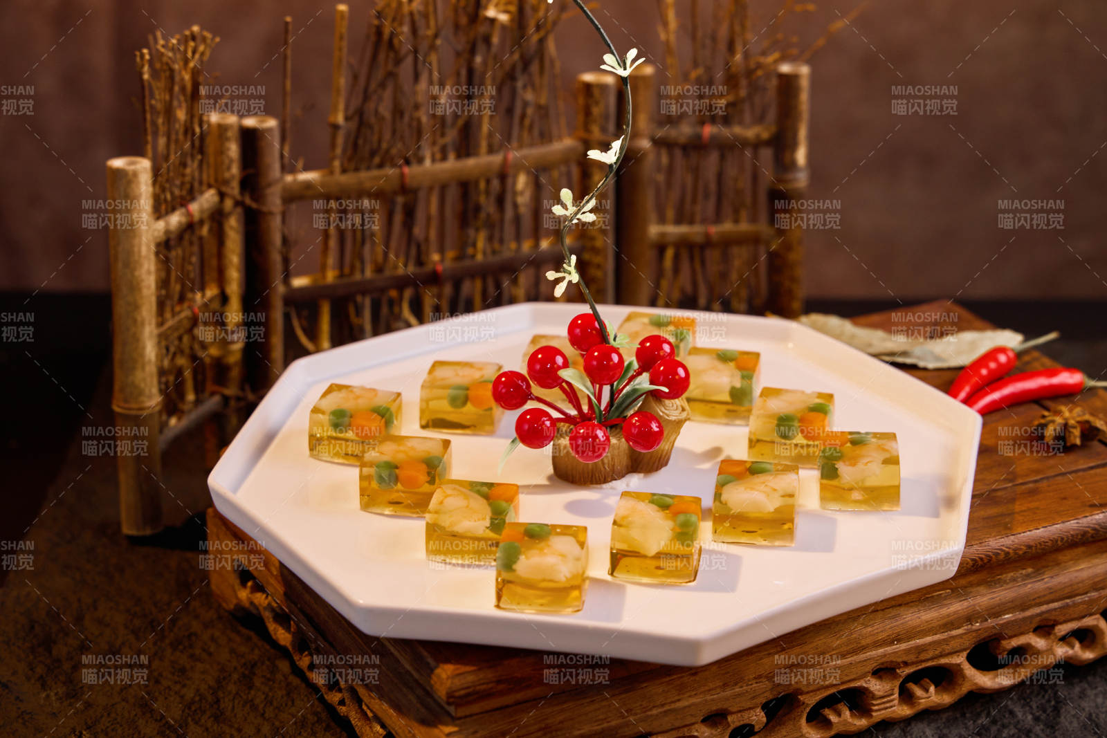 水晶糕点 精致美味图片